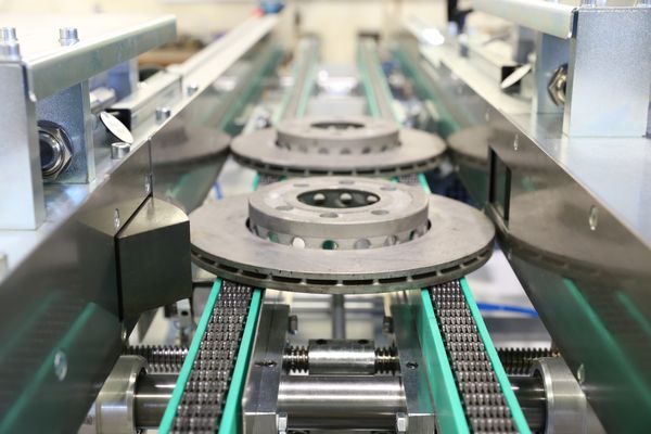 retezovy dopravnik brzdove kotouce